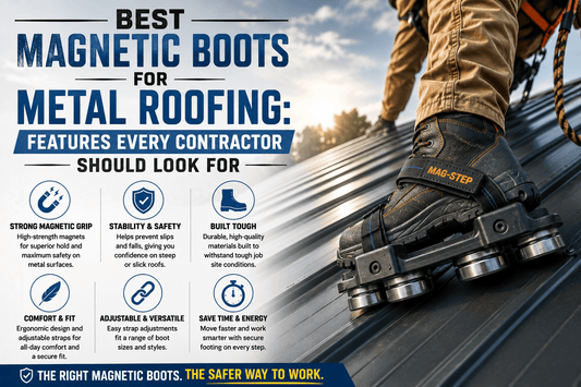 Best Magnetic Boots for Metal Roofing: Features Every Contractor Should Look For