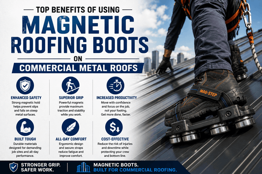 Top Benefits of Using Magnetic Roofing Boots on Commercial Metal Roofs