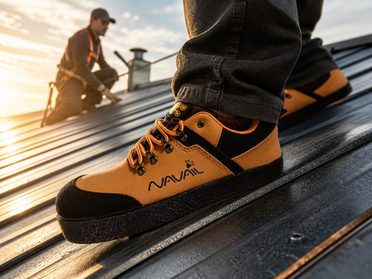 Why Professional Roofers Prefer Magnetic Roofing Shoes for Safer Metal Roof Work